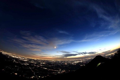 【自然】夜の筑波山空中散歩 ～筑波山ロープウェイ スターダストクルージング～